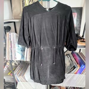 Zara TRF Collection Black Mini Dress